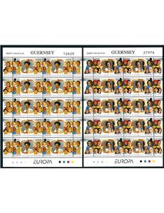 GUERNSEY 1996 Europe 2 m/s MNH**