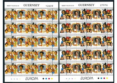 GUERNSEY 1996 Europe 2 m/s MNH**