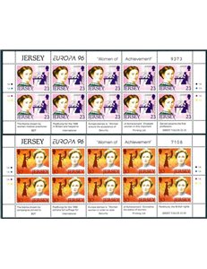 JERSEY 1996 Europe 2 m/s MNH**