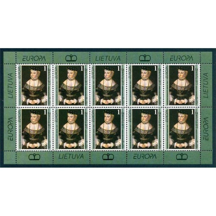 LITHUANIA 1996 Europe m/s MNH**