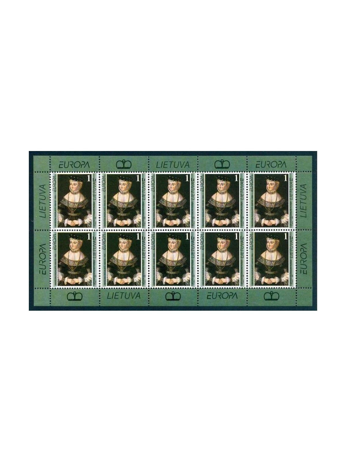 LITUANIA 1996 Europa MF MNH**