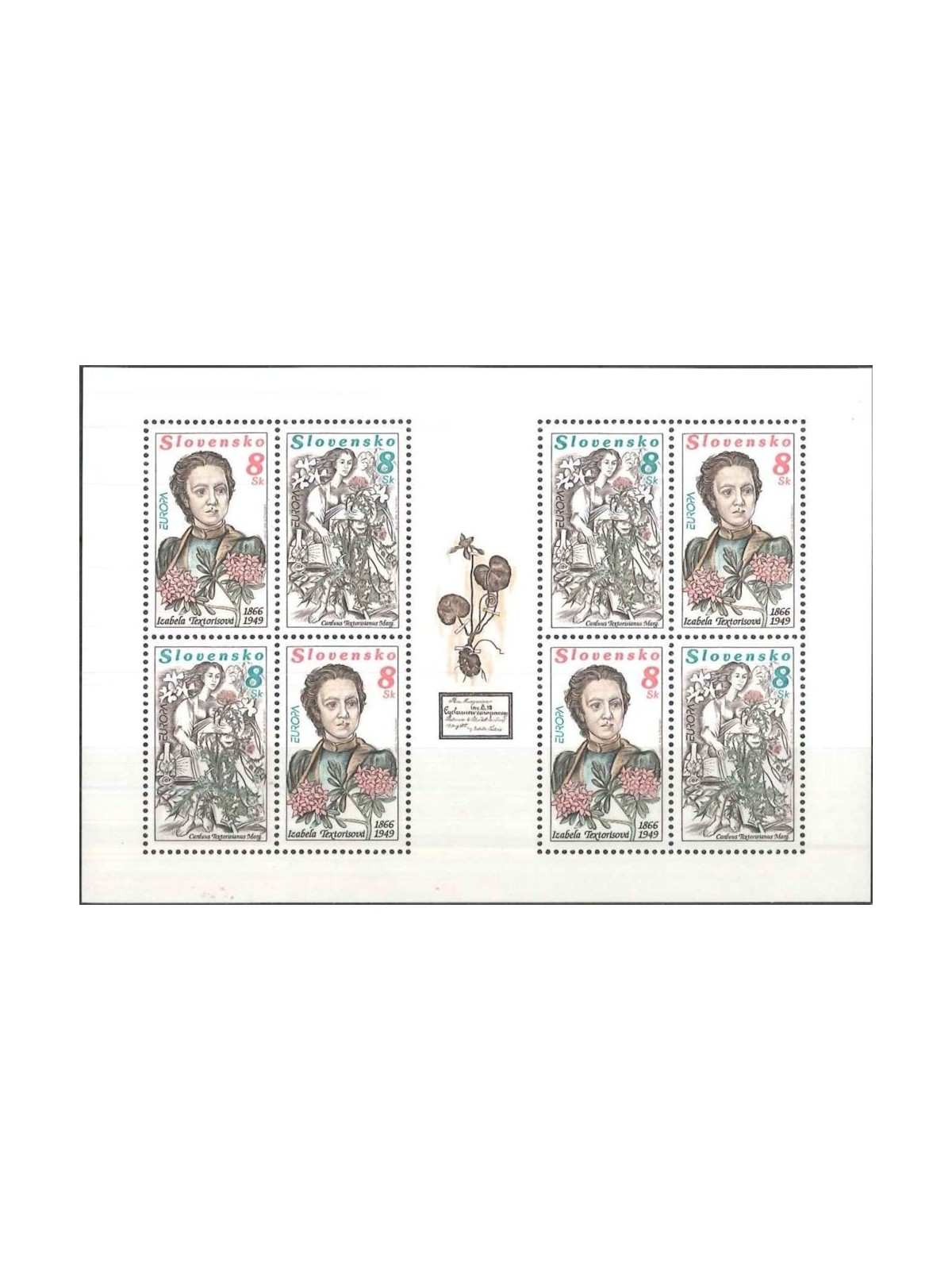 SLOVACCHIA 1996 Europa MF MNH**