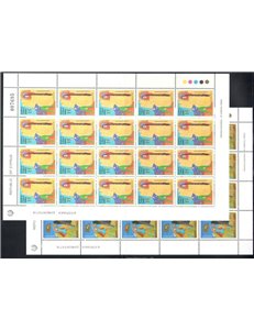 CIPRO 1997 Europa 2 MF MNH**