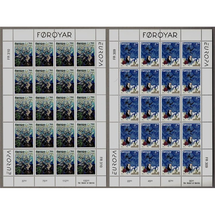 FAEROER 1997 Europa 2 MF MNH**