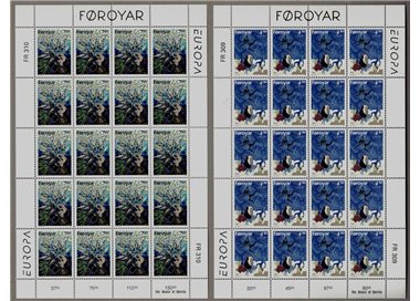 FAROERS 1997 Europe 2 m/s MNH**
