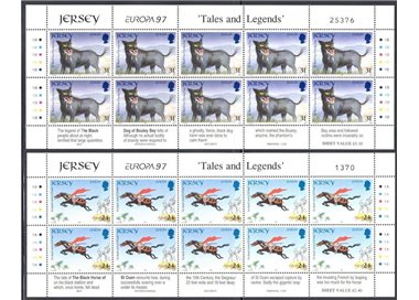 JERSEY 1997 Europe 2 m/s MNH**