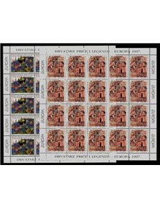 CROAZIA 1997 Europa 2 MF MNH**