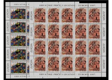 CROATIA 1997 Europe 2 m/s MNH**