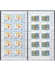 LITUANIA 1997 Europa 2 MF MNH**