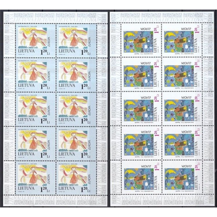 LITHUANIA 1997 Europe 2 m/s MNH**