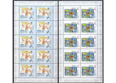 LITUANIA 1997 Europa 2 MF MNH**