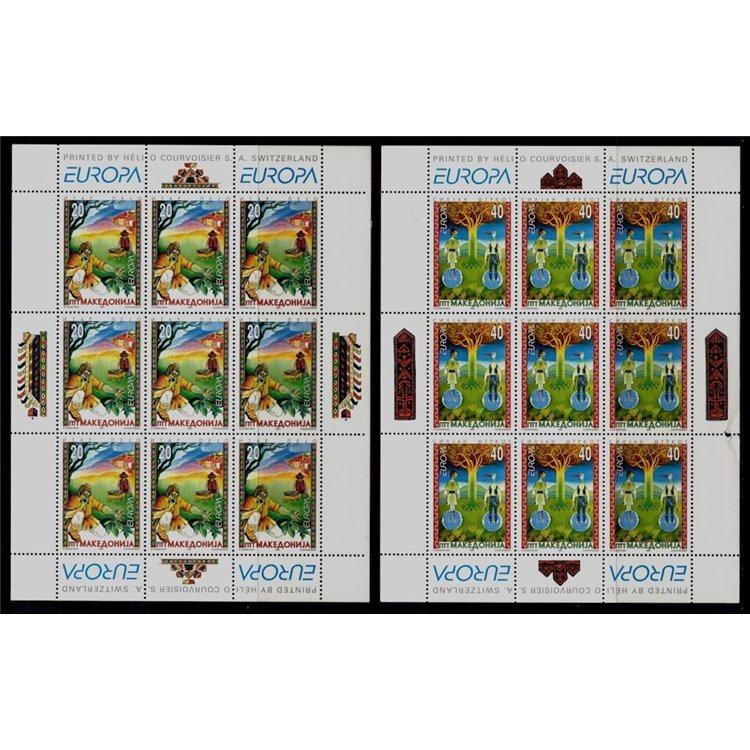 MACEDONIA 1997 Europa 2 MF MNH**