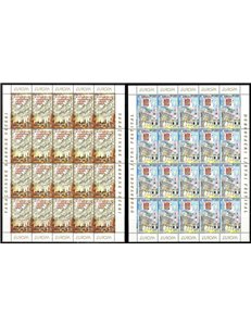 CROAZIA 1998 Europa 2 MF MNH**