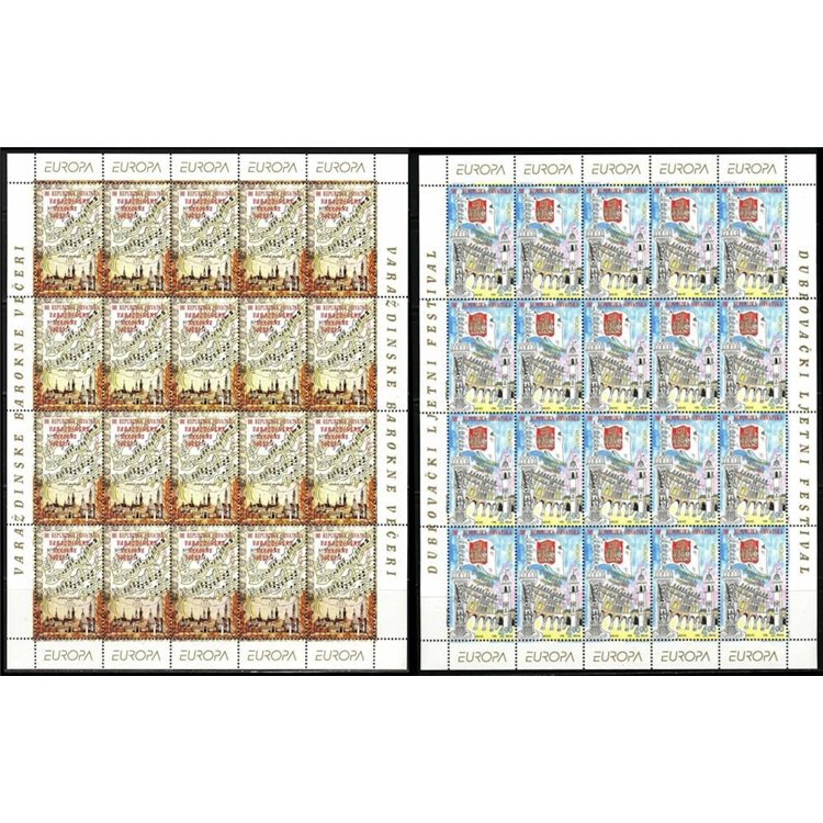 CROAZIA 1998 Europa 2 MF MNH**