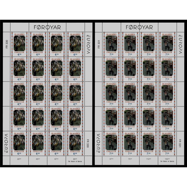 FAEROER 1998 Europa 2 MF MNH**