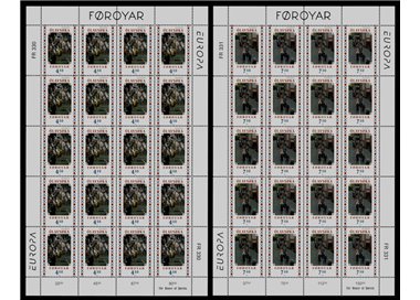 FAEROER 1998 Europa 2 MF MNH**