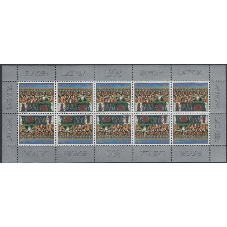 LETTONIA 1998 Europa MF MNH**