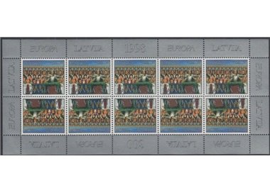 LATVIA 1998 Europe m/s MNH**
