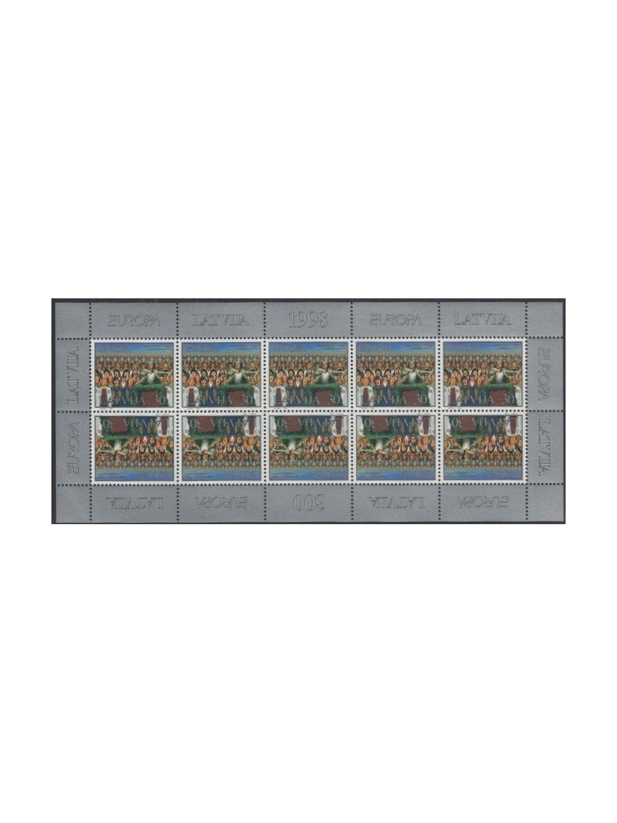 LETTONIA 1998 Europa MF MNH**