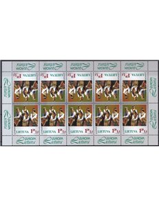 LITHUANIA 1998 Europe m/s MNH**