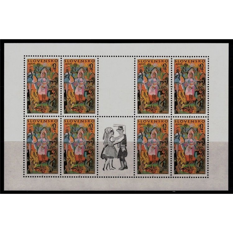 SLOVAKIA 1998 Europe m/s MNH**
