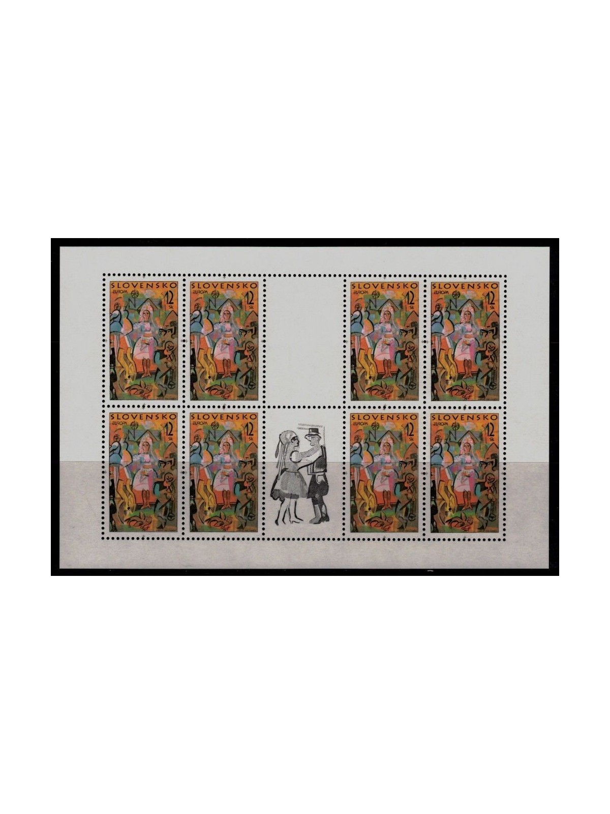 SLOVAKIA 1998 Europe m/s MNH**