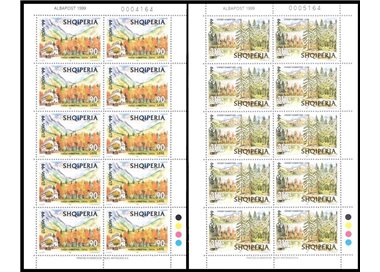 ALBANIA 1999 Europa 2 MF MNH**
