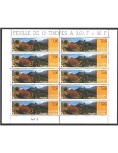 FRENCH ANDORRA 1999 Europe m/s MNH**