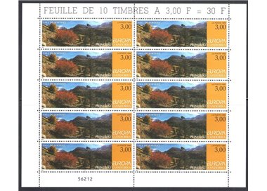 ANDORRA FRANCESE 1999 Europa MF MNH**