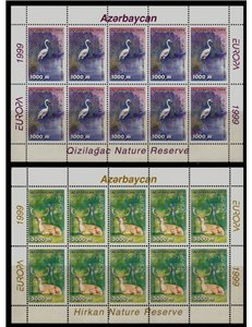 AZERBAIJAN 1999 Europe 2 m/s MNH**