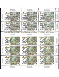 BIELORUSSIA 1999 Europa 2 MF MNH**