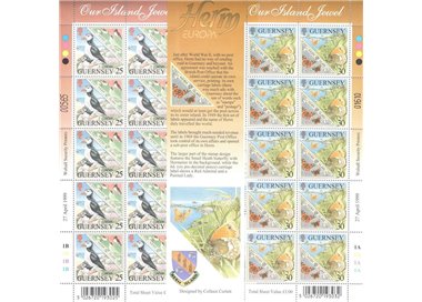 GUERNSEY 1999 Europe 2 m/s MNH**