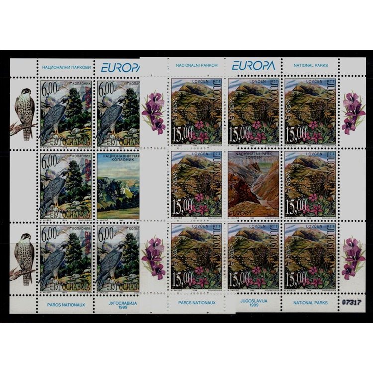 JUGOSLAVIA 1999 Europa 2 MF MNH**