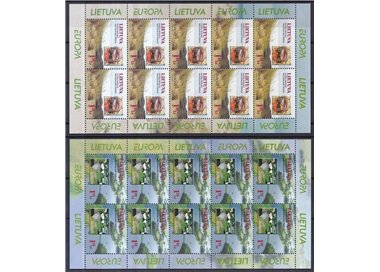 LITHUANIA 1999 Europe 2 m/s MNH**