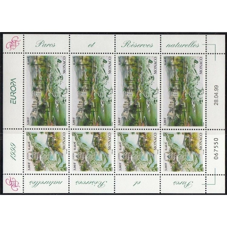 MONACO 1999 Europe m/s MNH**