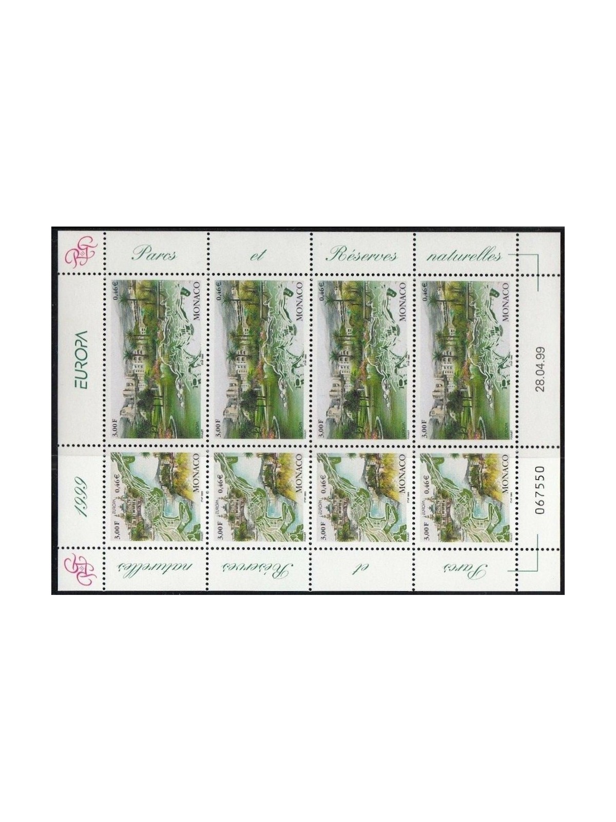 MONACO 1999 Europa MF MNH**