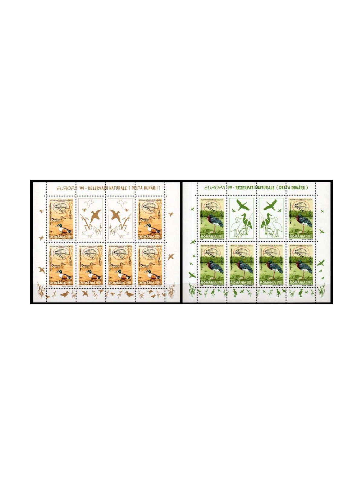 ROMANIA 1999 Europe 2 m/s MNH**