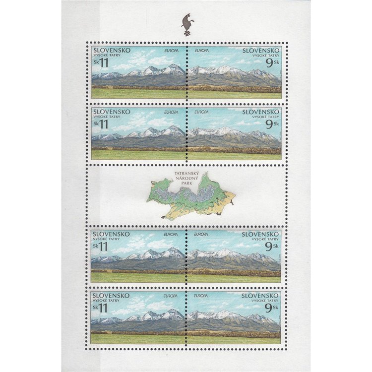 SLOVAKIA 1999 Europe m/s MNH**
