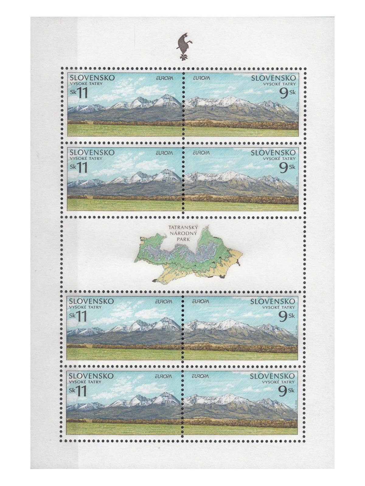 SLOVACCHIA 1999 Europa MF MNH**