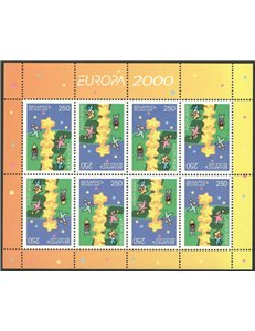 BELARUS 2000 Europe m/s MNH**