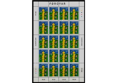 FAROE 2000 Europe m/s MNH**
