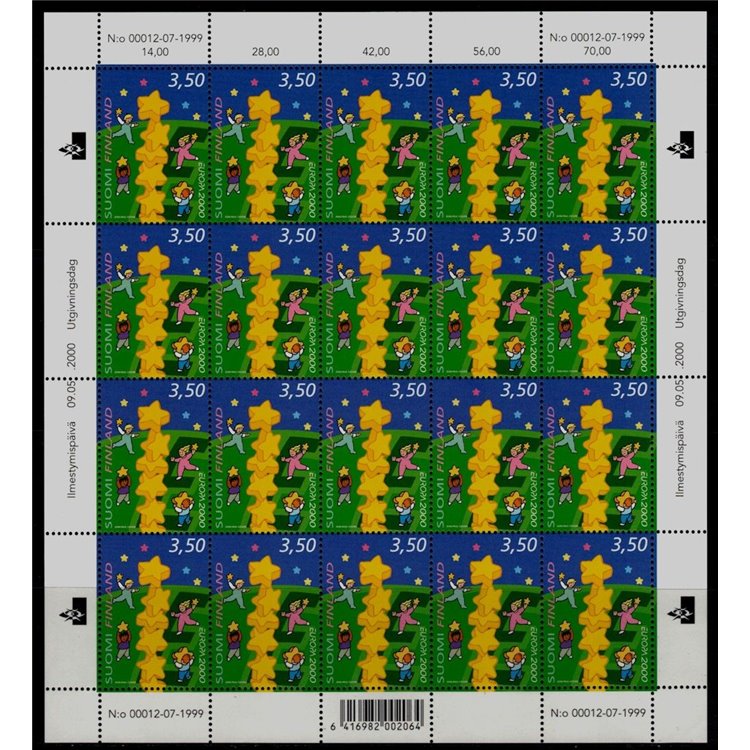 FINLAND 2000 Europe m/s MNH**