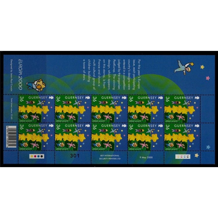 GUERNSEY 2000 Europa MF MNH**