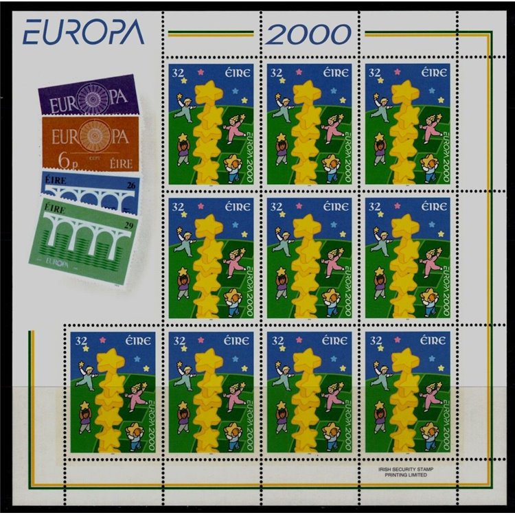 IRELAND 2000 Europe m/s MNH**
