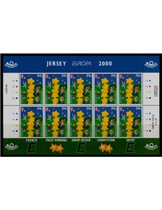 JERSEY 2000 Europa MF MNH**