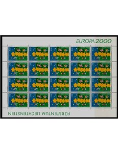 LIECHTENSTEIN 2000 Europa MF MNH**