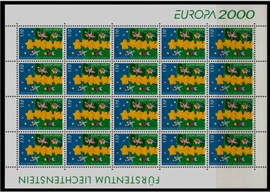 LIECHTENSTEIN 2000 Europa MF MNH**