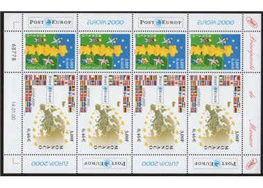 MONACO 2000 Europe m/s MNH**