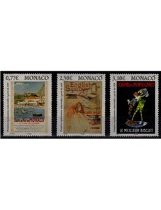 MONACO 2005 Locandine pubblicitarie 3v MNH**