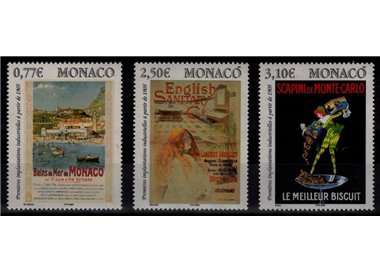 MONACO 2005 Locandine pubblicitarie 3v MNH**